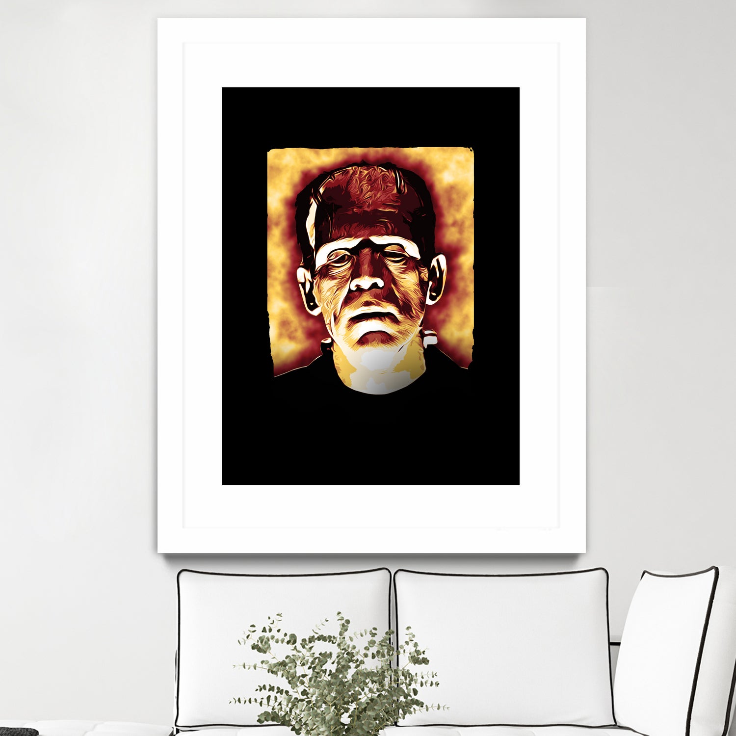 Frankenstein Custom Fansart Style by ade niroi91 on GIANT ART - black photo illustration