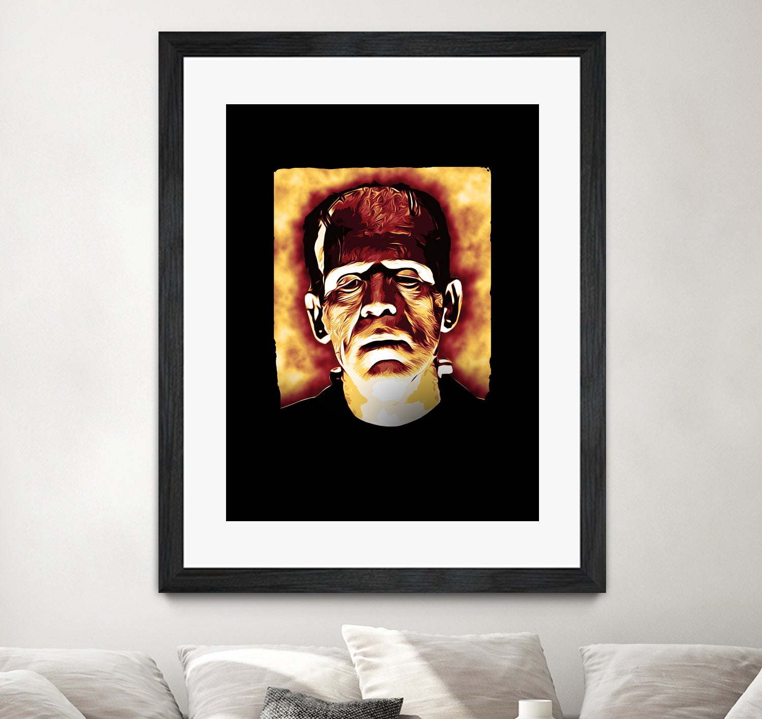 Frankenstein Custom Fansart Style by ade niroi91 on GIANT ART - black photo illustration