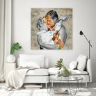 Torn by Sammy Slabbinck on GIANT ART - gray photo illustration