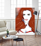 WIDOWMAKER by Ron Santiano on GIANT ART - orange digital drawing