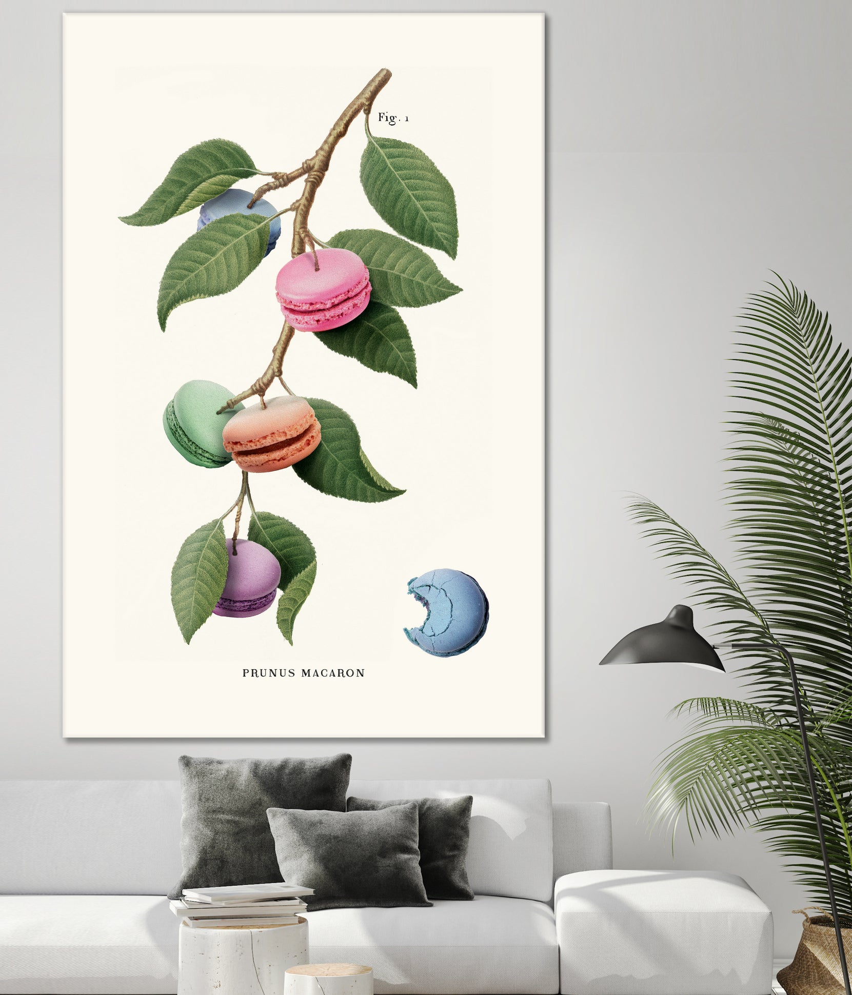 Macaron Plant by Jonas Loose on GIANT ART - green digital drawing