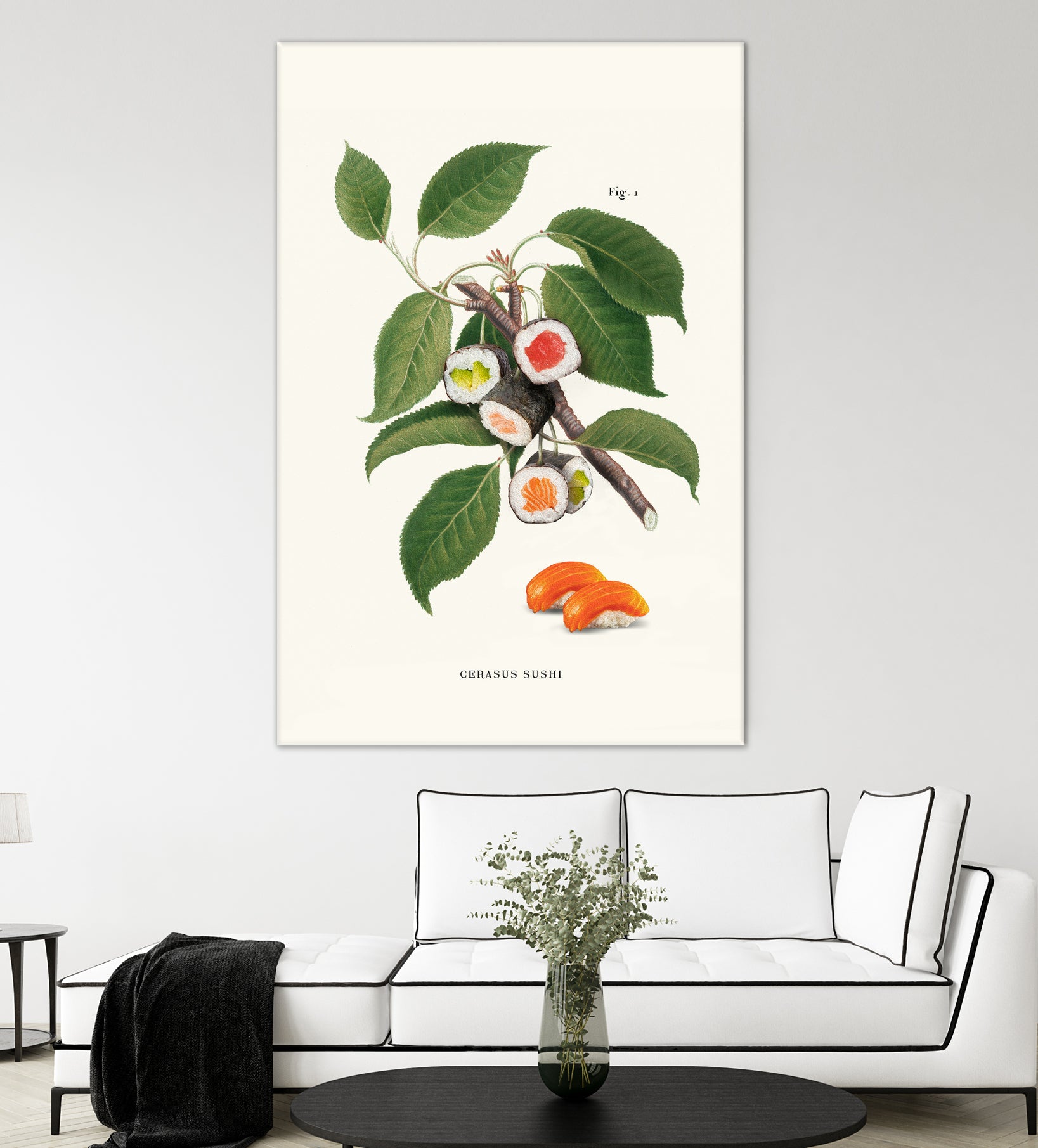 Sushi Plant by Jonas Loose on GIANT ART - green digital drawing