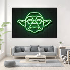 Yoda by Octavian Mihai Mielu on GIANT ART - green character design