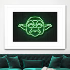 Yoda by Octavian Mihai Mielu on GIANT ART - green character design