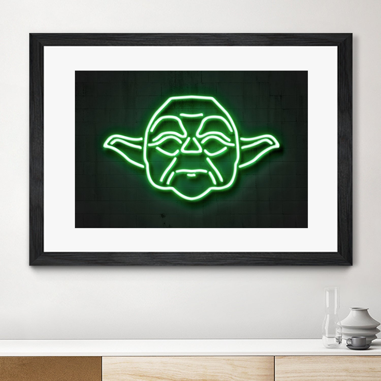 Yoda by Octavian Mihai Mielu on GIANT ART - green character design