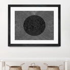 Constructive Interference Pattern by Victor Fitzsimons on GIANT ART - black digital drawing