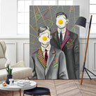 Sunny side up by eugenia retana on GIANT ART - gray mixed media