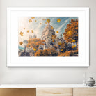 Autumn in Montmartre by emmanuel charlat on GIANT ART - orange photo illustration