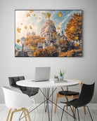 Autumn in Montmartre by emmanuel charlat on GIANT ART - orange photo illustration