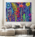 in the mighty jungle by sylvie demers on GIANT ART - blue digital painting