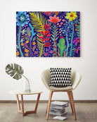 in the mighty jungle by sylvie demers on GIANT ART - blue digital painting
