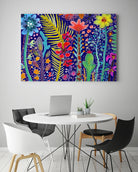 in the mighty jungle by sylvie demers on GIANT ART - blue digital painting