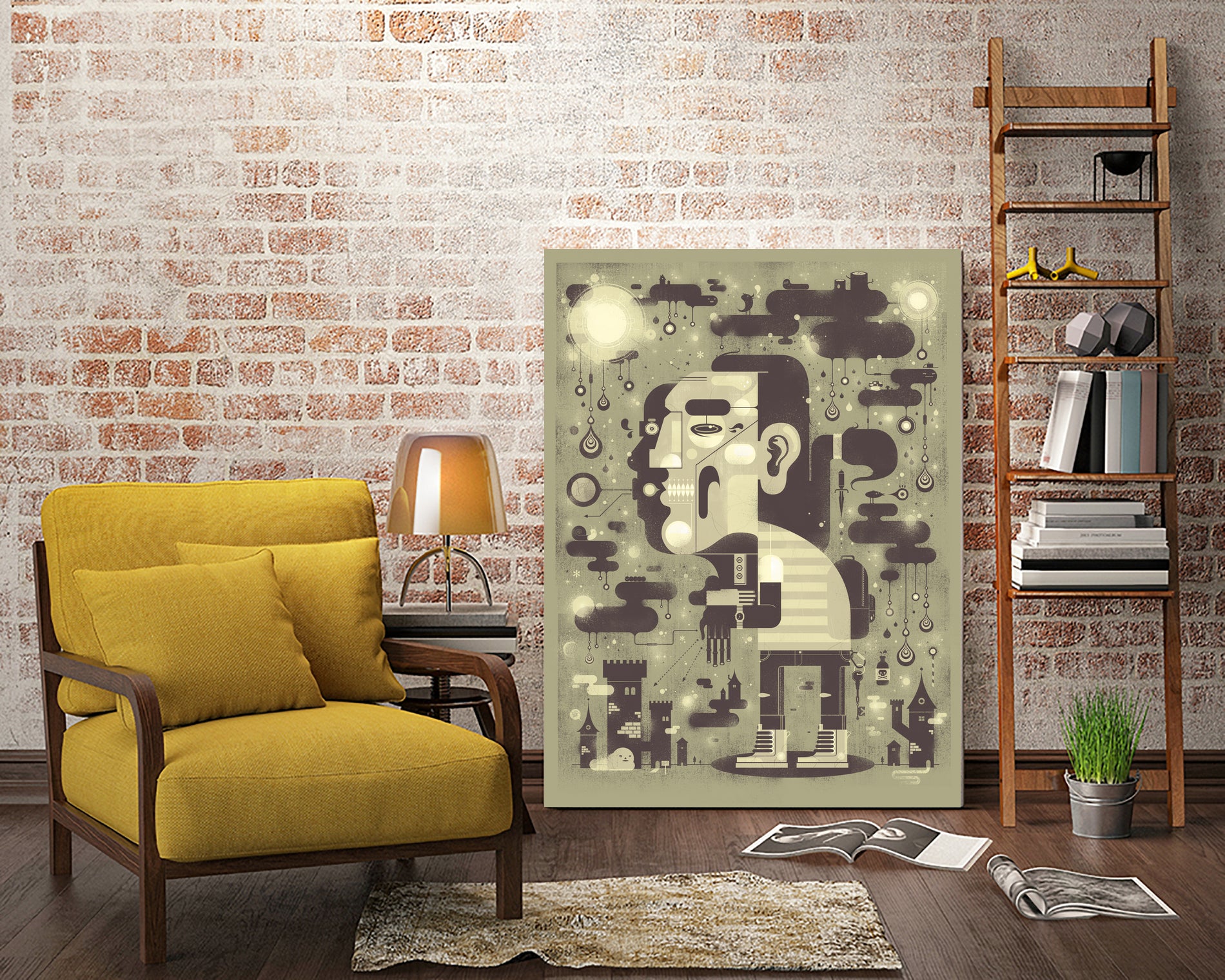 Microcosmos by Graham Erwin on GIANT ART - vector illustration