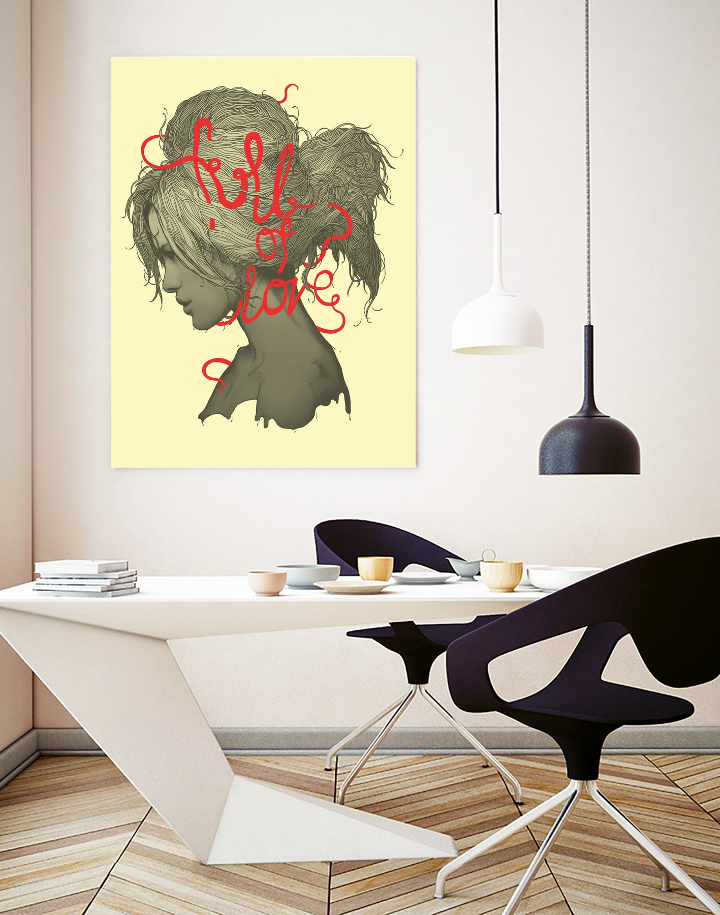 Full of Love by Grzegorz Domaradzki on GIANT ART - mixed media