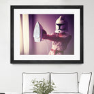 If only I were a jedi by Caroline Sauvage on GIANT ART - fuchsia photo manipulation