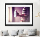 If only I were a jedi by Caroline Sauvage on GIANT ART - fuchsia photo manipulation