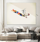 Walking Shadow, Rooster by Jason Ratliff on GIANT ART - photo illustration