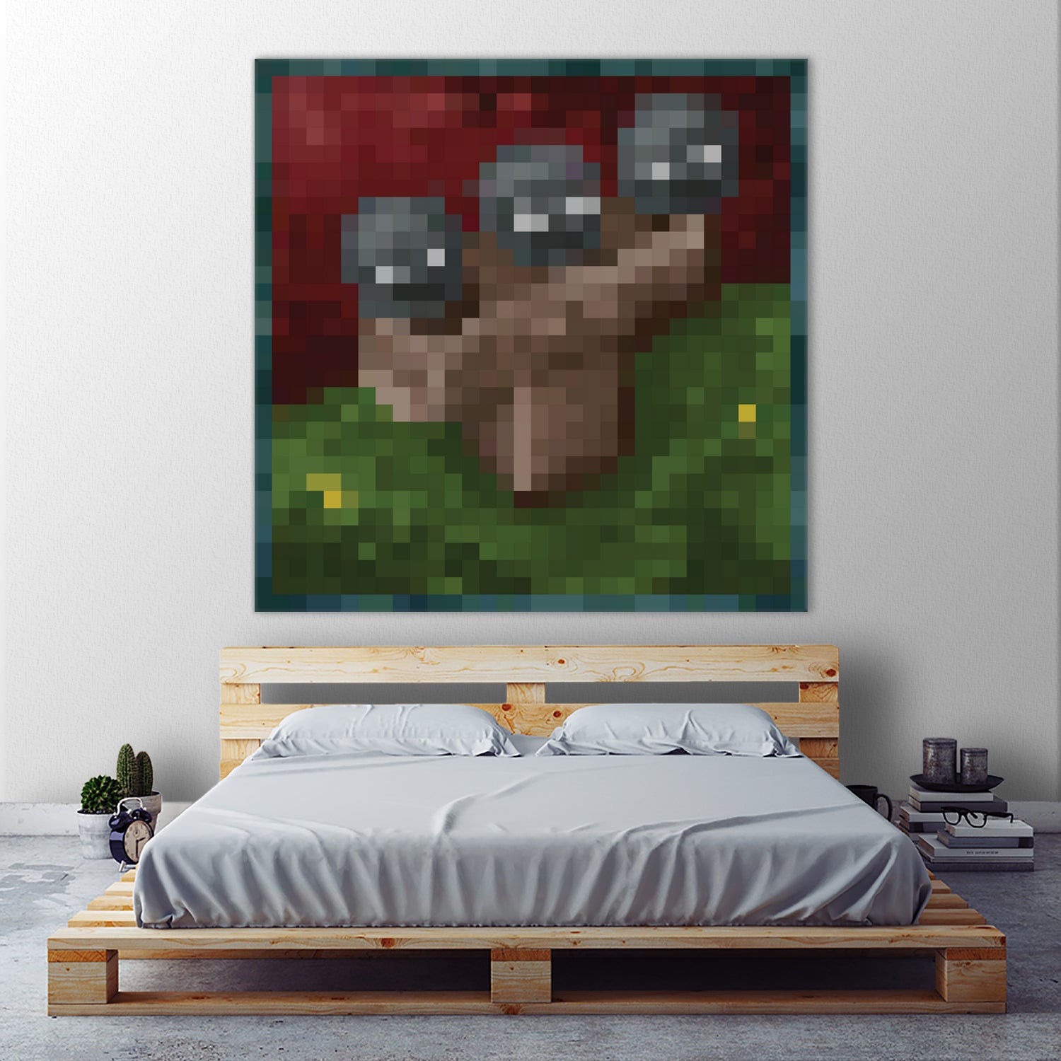 Minecraft Painting Wither by Javier Arrarte on GIANT ART - black game design