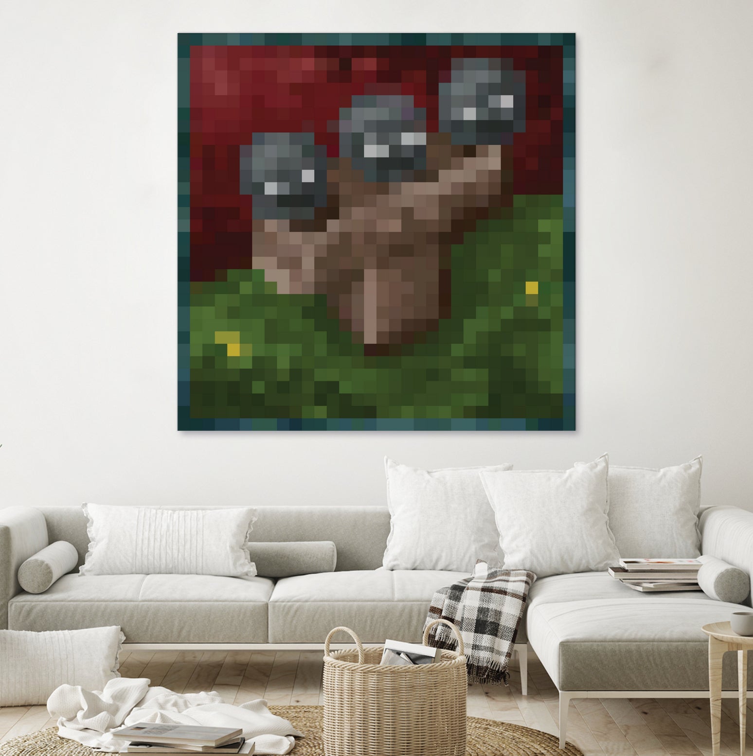 Minecraft Painting Wither by Javier Arrarte on GIANT ART - black game design