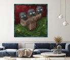 Minecraft Painting Wither by Javier Arrarte on GIANT ART - black game design