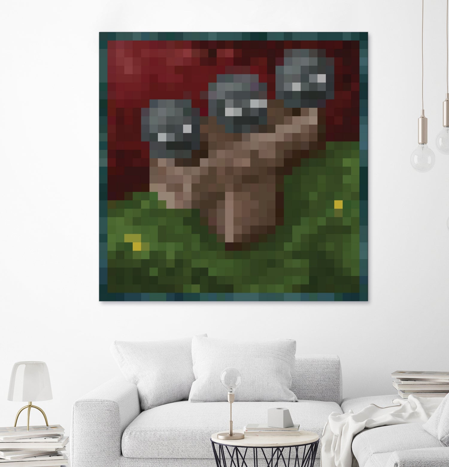 Minecraft Painting Wither by Javier Arrarte on GIANT ART - black game design