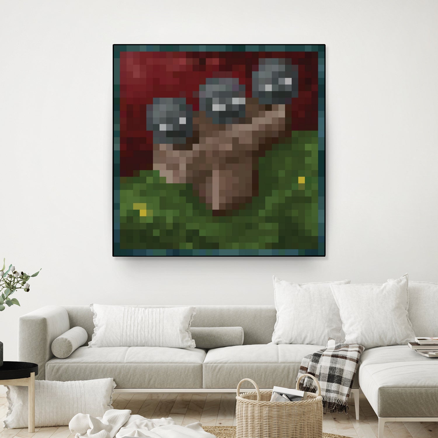 Minecraft Painting Wither by Javier Arrarte on GIANT ART - black game design