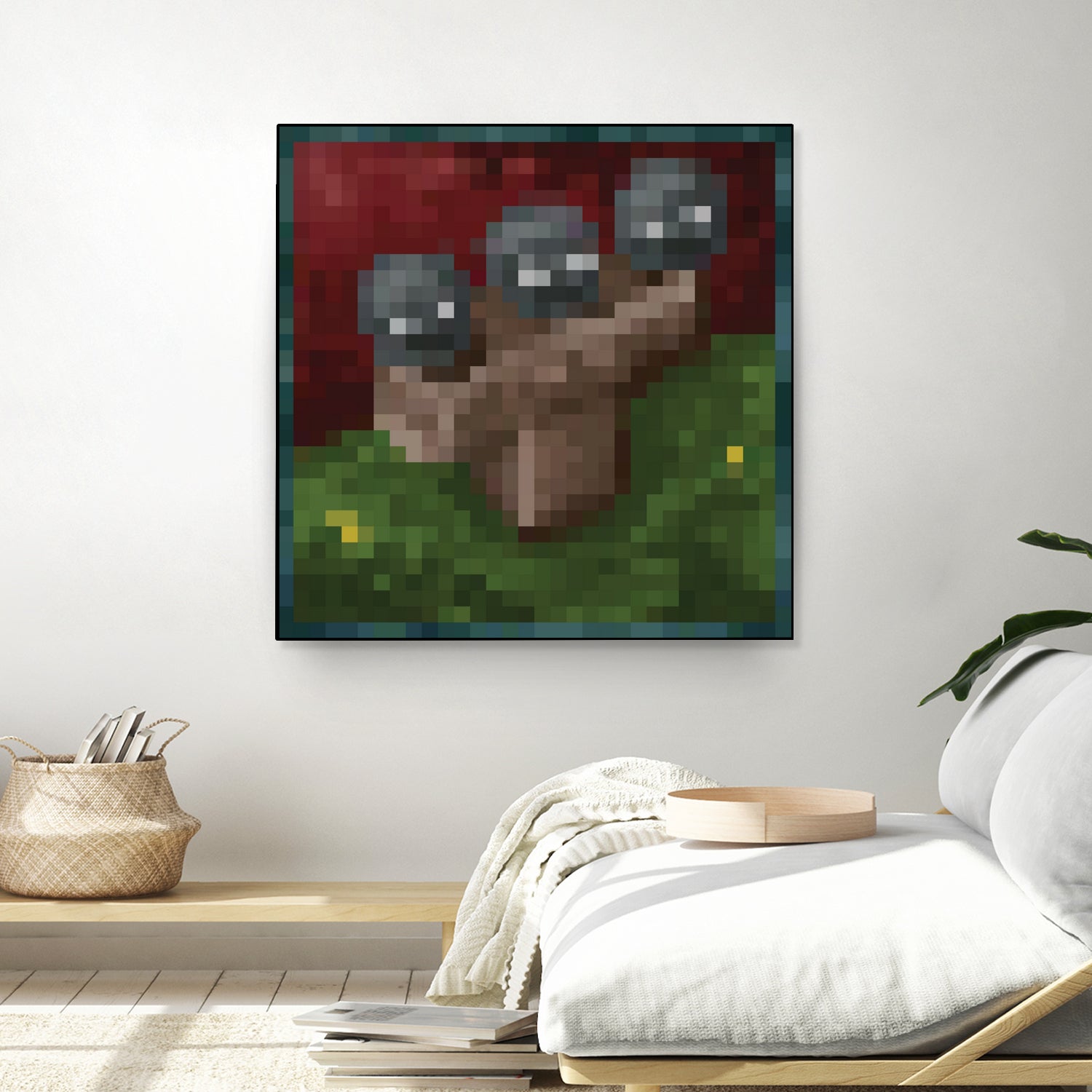 Minecraft Painting Wither by Javier Arrarte on GIANT ART - black game design