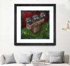 Minecraft Painting Wither by Javier Arrarte on GIANT ART - black game design