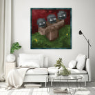 Minecraft Painting Wither by Javier Arrarte on GIANT ART - black game design