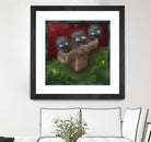 Minecraft Painting Wither by Javier Arrarte on GIANT ART - black game design