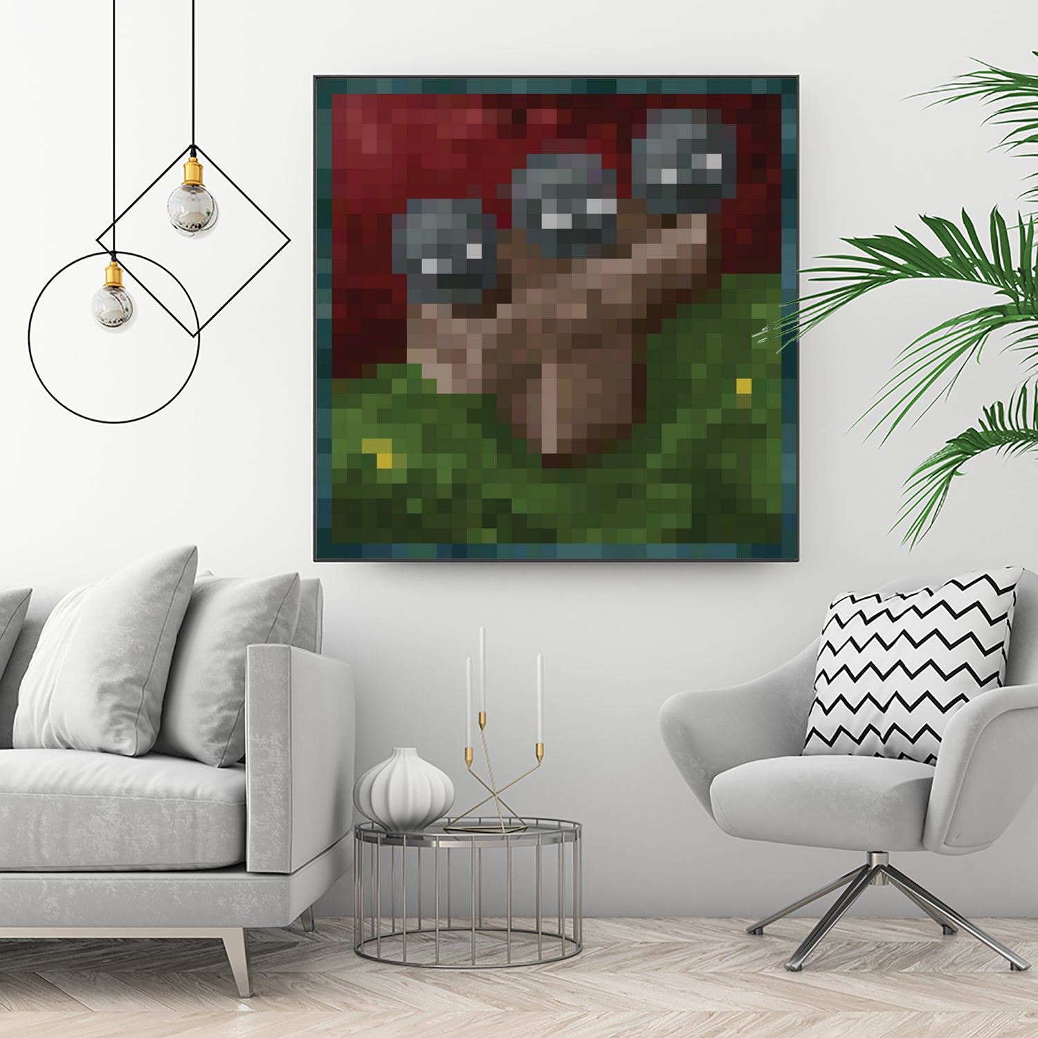 Minecraft Painting Wither by Javier Arrarte on GIANT ART - black game design