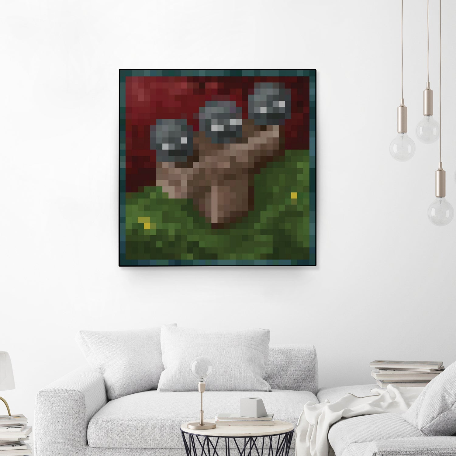 Minecraft Painting Wither by Javier Arrarte on GIANT ART - black game design