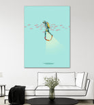 Float - Under the sea by Jason Ratliff on GIANT ART - blue digital painting