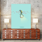 Float - Under the sea by Jason Ratliff on GIANT ART - blue digital painting