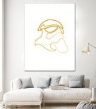 Gold trooper 1-01 by Christophe Louis on GIANT ART - yellow digital drawing