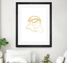 Gold trooper 1-01 by Christophe Louis on GIANT ART - yellow digital drawing