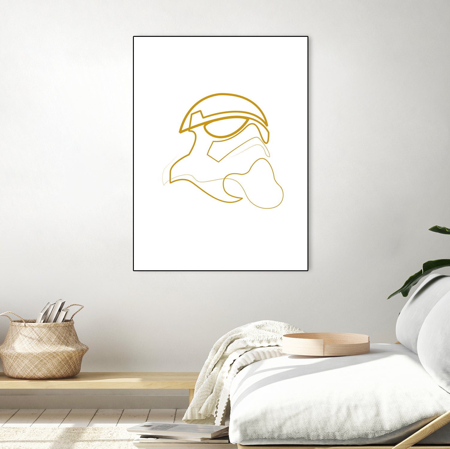 Gold trooper 1-01 by Christophe Louis on GIANT ART - yellow digital drawing