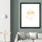 Gold trooper 1-01 by Christophe Louis on GIANT ART - yellow digital drawing