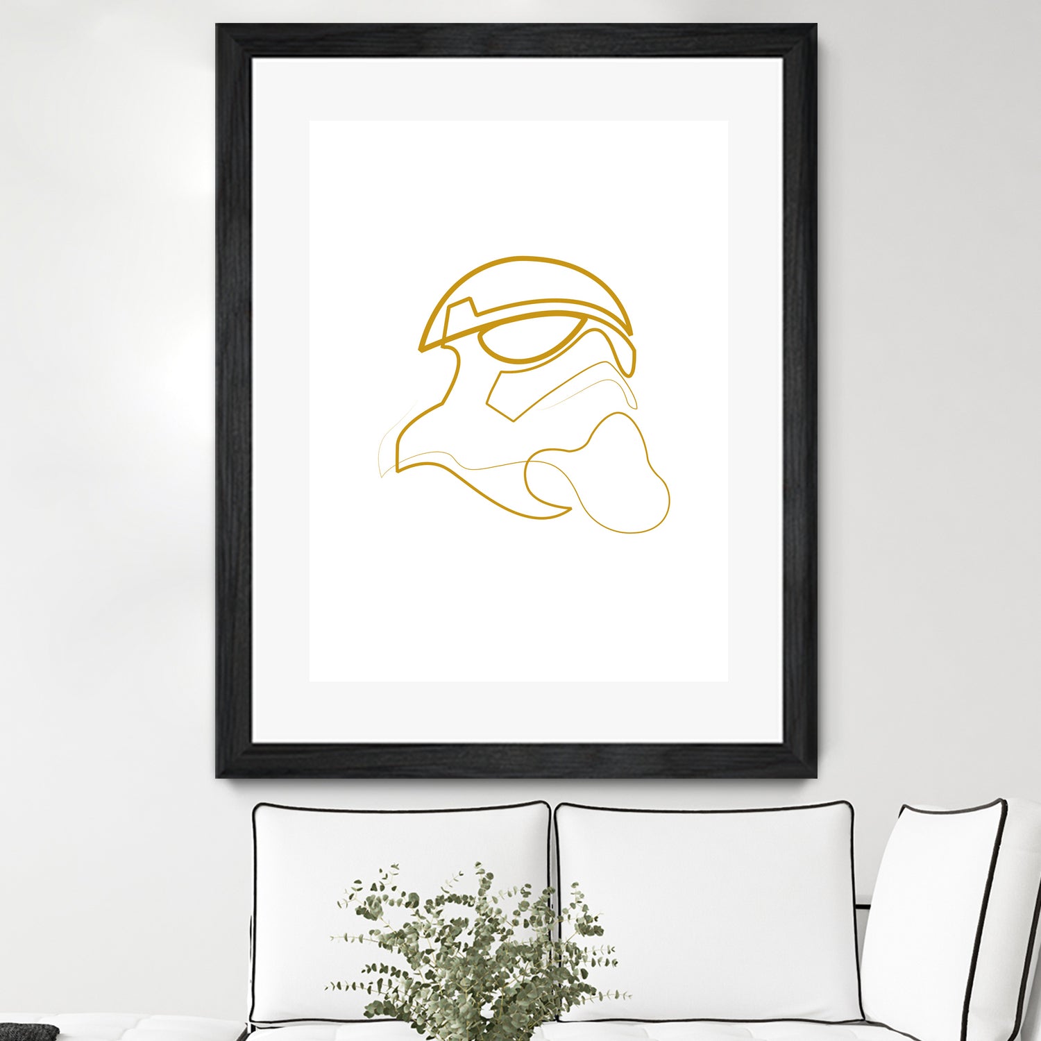 Gold trooper 1-01 by Christophe Louis on GIANT ART - yellow digital drawing