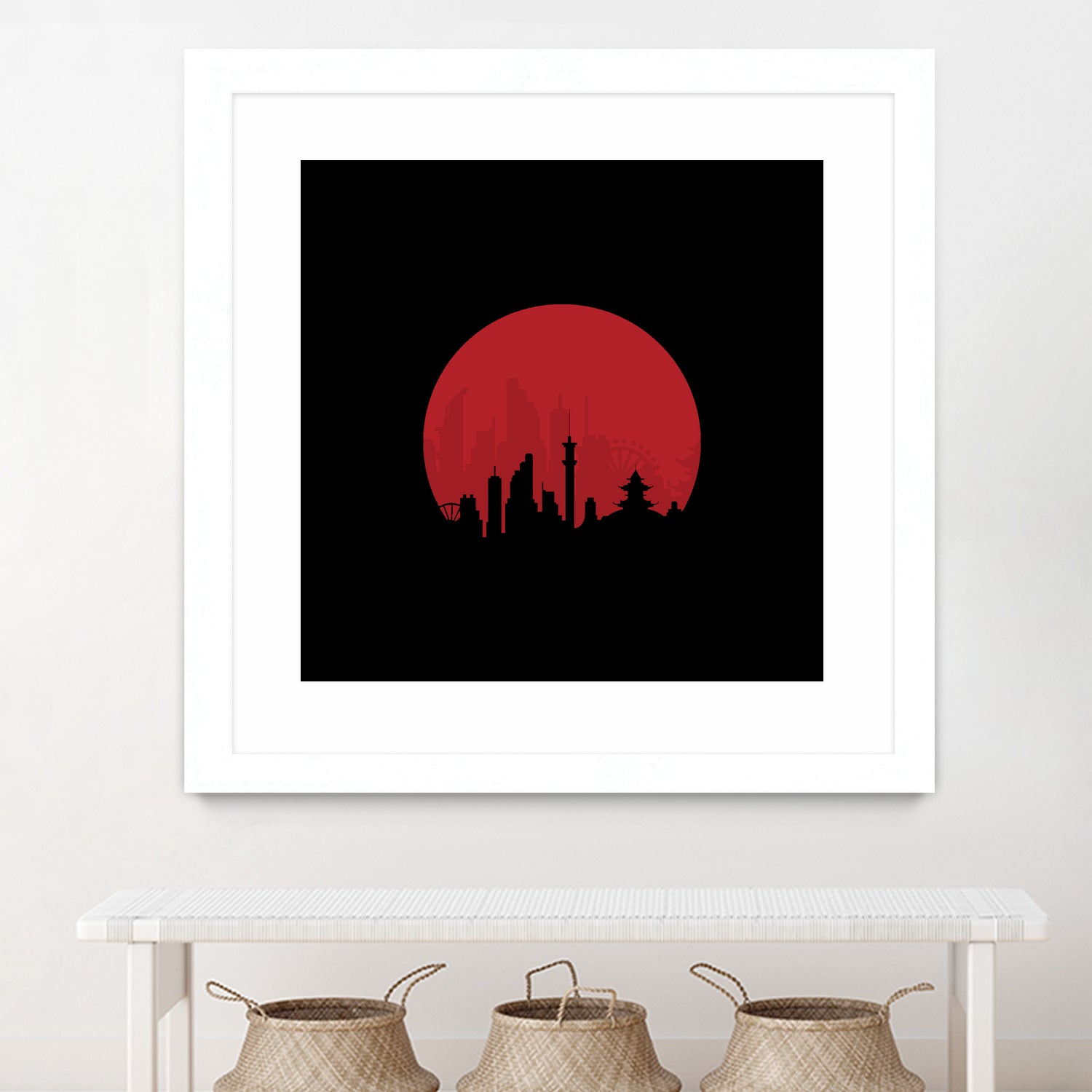 Tokyo Japan by Lord Chris on GIANT ART - black digital painting