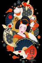 Geisha by Lord Chris on GIANT ART - white digital drawing