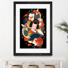 Geisha by Lord Chris on GIANT ART - white digital drawing