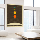 Solar System by Jazzberry Blue on GIANT ART - brown vector illustration