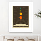 Solar System by Jazzberry Blue on GIANT ART - brown vector illustration