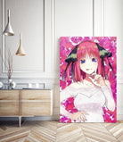 Nino Nakano Quintuplets by Javier Arrarte on GIANT ART - pink game design