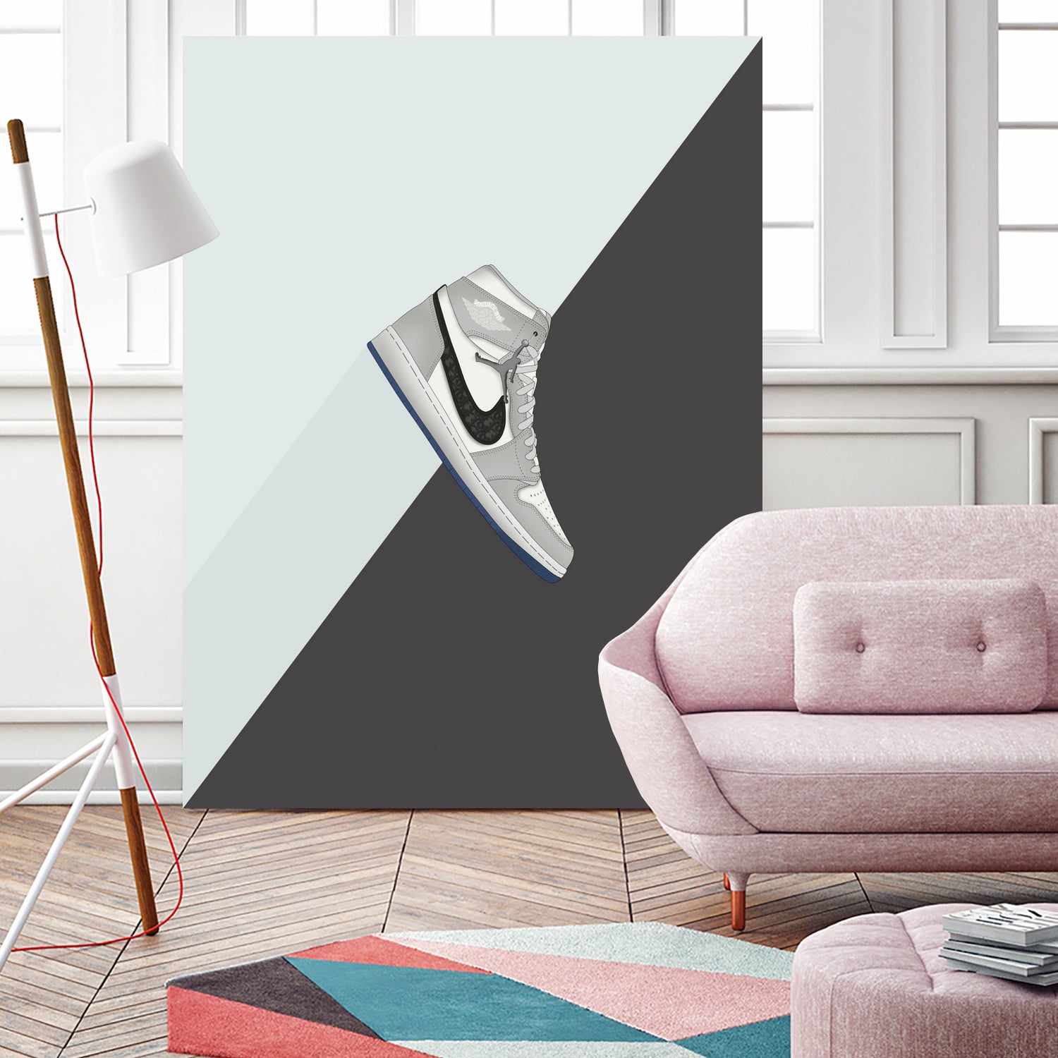 Sneakers D1OR by Yanuar Ahmat on GIANT ART - white digital drawing