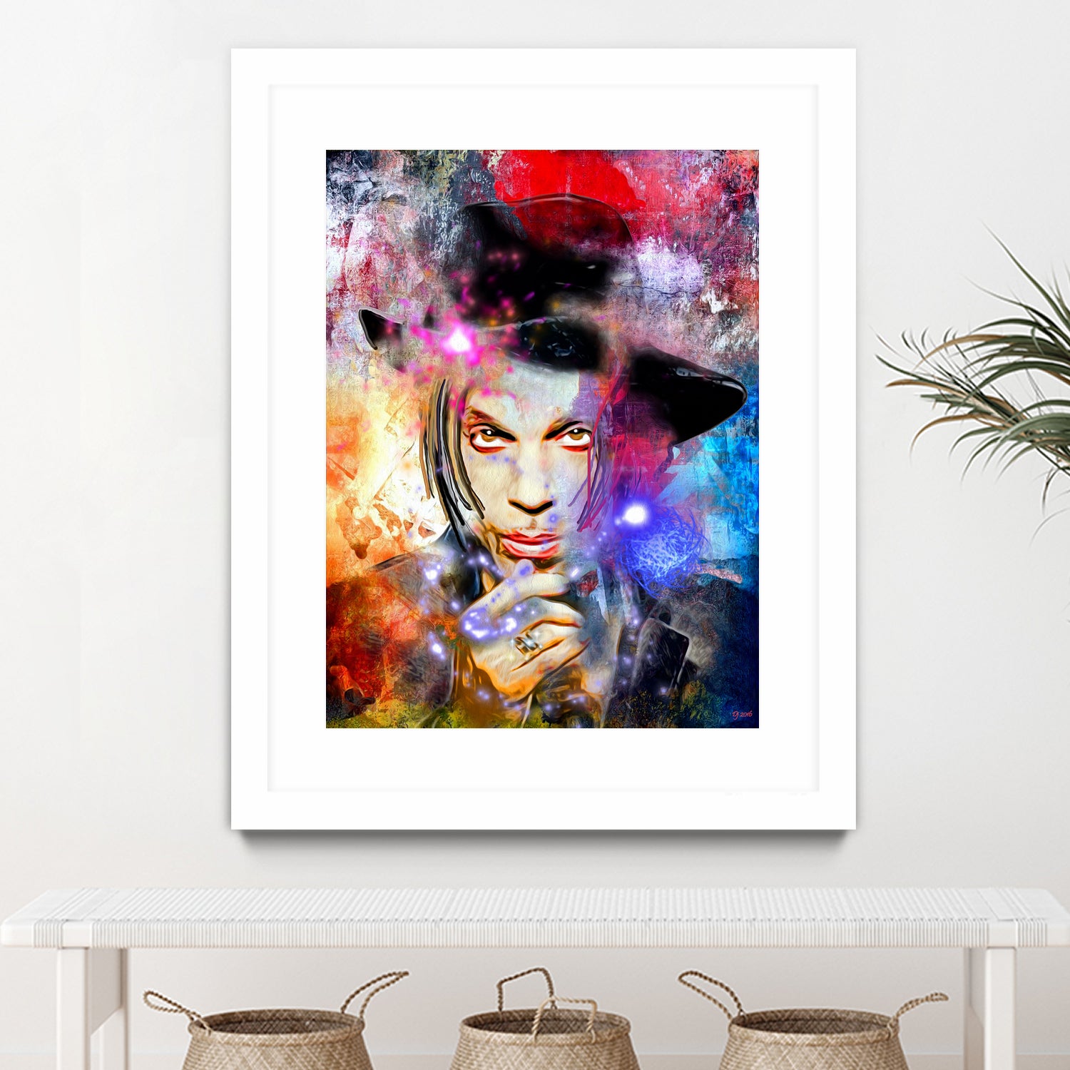 Prince Painted by Daniel Janda on GIANT ART - gray digital painting