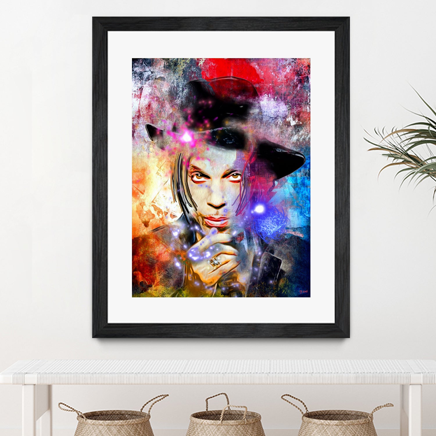 Prince Painted by Daniel Janda on GIANT ART - gray digital painting