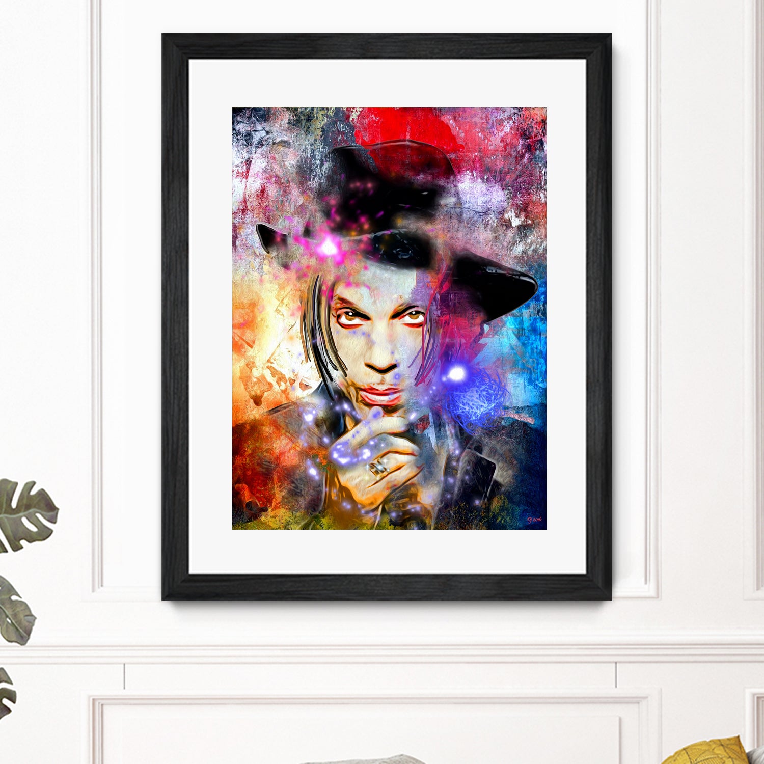 Prince Painted by Daniel Janda on GIANT ART - gray digital painting