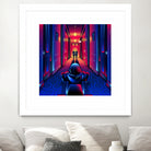 The Shining by Marco Schiavon on GIANT ART - blue digital drawing